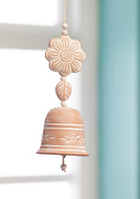 Load image into Gallery viewer, Terracotta Flower Windchime - Handmade Fairtrade Eco