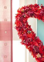 Load image into Gallery viewer, Recycled Sari Red Heart