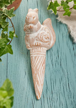 Load image into Gallery viewer, Namaste Terracotta Squirrel Plant Watering Spike Fairtrade