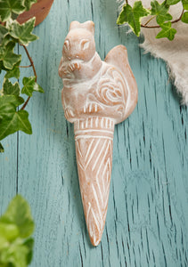 Namaste Terracotta Squirrel Plant Watering Spike Fairtrade