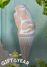 Load image into Gallery viewer, Namaste Terracotta Frog Plant Watering Spike Fairtrade