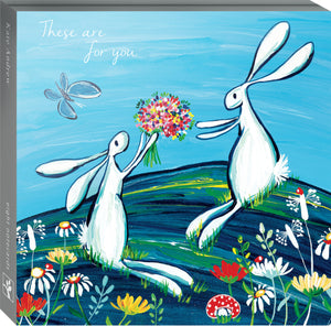 Eco Friendly Card Company 8 Pack Recycled Art Notelets Kate Andrew
