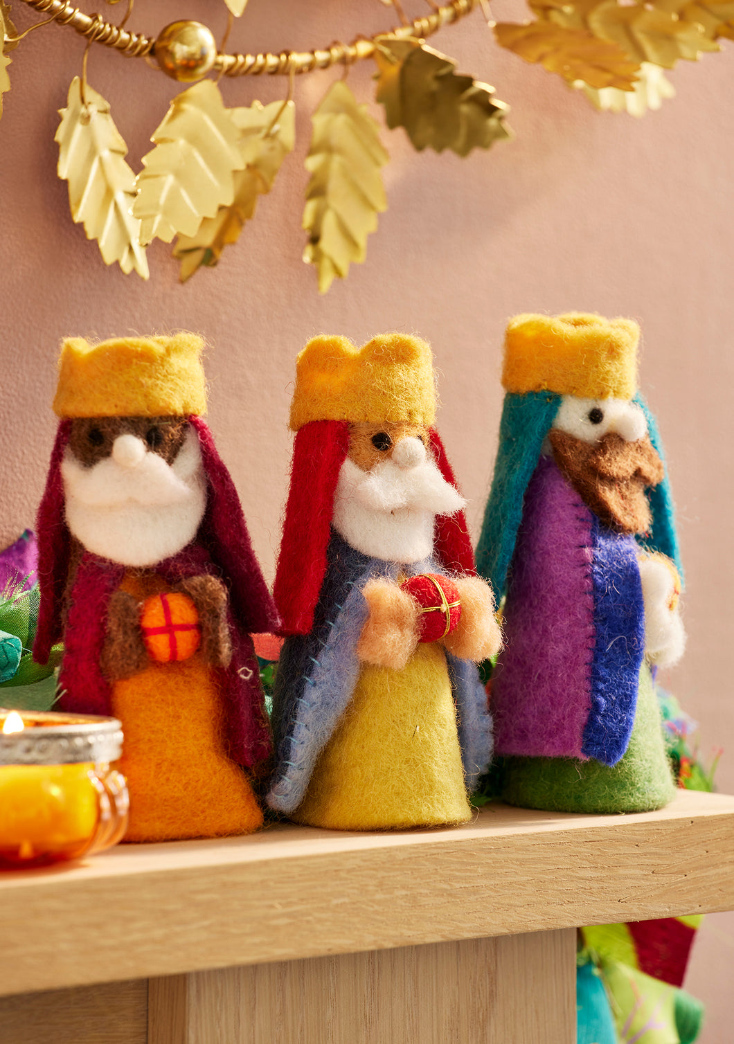 Fairtrade Eco Felt Three Wise Men