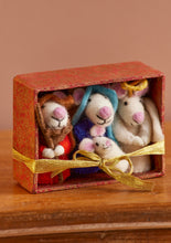 Load image into Gallery viewer, Fairtrade Eco Felt Mouse Nativity