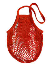 Load image into Gallery viewer, Organic Long Handled String Bag/ Market Bags/ Eco Bags