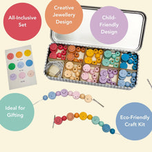 Load image into Gallery viewer, Cotton Twist It&#39;s Nice To Be Nice Bracelet Beading Kit for Children