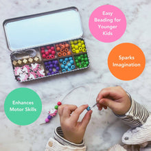 Load image into Gallery viewer, Cotton Twist Unicorn Bracelet Bead Kit