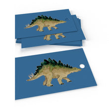 Load image into Gallery viewer, Childrens Blue Dinosaurs  • ECO Friendly  • UK Made Wrapping Paper