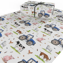 Load image into Gallery viewer, Childrens Farm Yard  • ECO Friendly  • UK Made Wrapping Paper