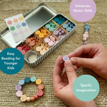 Load image into Gallery viewer, Cotton Twist It&#39;s Nice To Be Nice Bracelet Beading Kit for Children