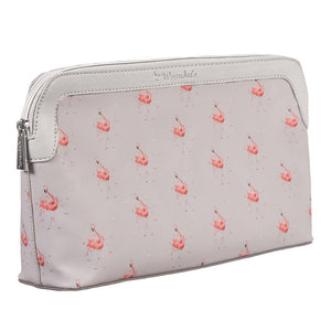 Wrendale Flamingo Large Cosmetic Bag