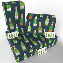 Load image into Gallery viewer, Champagne  • ECO Friendly  • UK Made wrapping paper