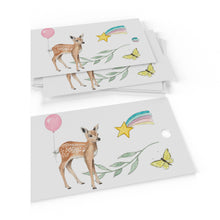Load image into Gallery viewer, Childrens Baby Fawn Christening  • ECO Friendly Uk Made Wrapping Paper