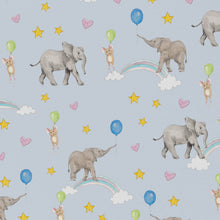 Load image into Gallery viewer, Childrens Baby Elephant Christening  • ECO Friendly UK Made Wrapping Paper
