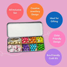 Load image into Gallery viewer, Cotton Twist Unicorn Bracelet Bead Kit