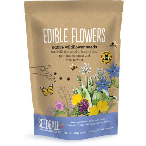 Seedball Wildflower Grab Bag - Edible Flowers