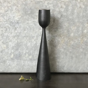 Black Wood Tea Light  - Three sizes