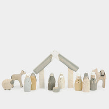Load image into Gallery viewer, East Of India Mini Hand Carved Nativity Set
