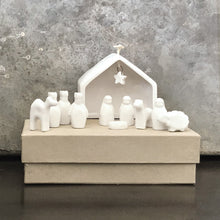 Load image into Gallery viewer, East Of India Porcelain Nativity Set