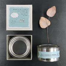 Load image into Gallery viewer, Sentiment Candle - &#39;Because of you ...&#39;