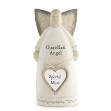 Load image into Gallery viewer, East of India Whitewashed Wooden Guardian Angel - Mum