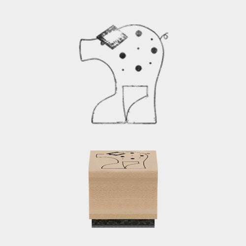 East of India Rubber Stamp 'Peggy Pig'