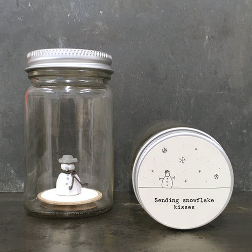 East of India World in a Jar, Sending Snowflake Kisses