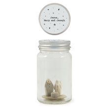 Load image into Gallery viewer, East of India World in a Jar, Jesus, Mary and Joseph