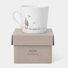 Load image into Gallery viewer, Porcelain Wobbly Mug - May Contain Gin