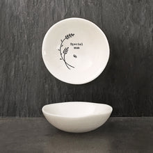 Load image into Gallery viewer, East of India Small Hedgerow Bowl &#39;Special Mum&#39;