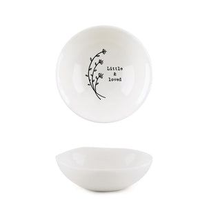 East of India Small Hedgerow Bowl 'Little and loved'