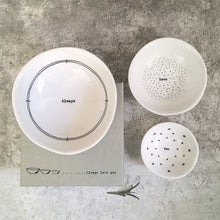 Load image into Gallery viewer, East of India Porcelain Dish Trio &#39;Always love you&#39;