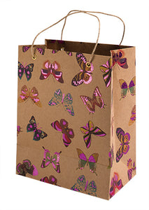 Recycled Butterfly Gift Bags