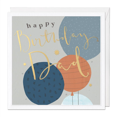 Whistlefish Deluxe Happy Birthday Dad Card