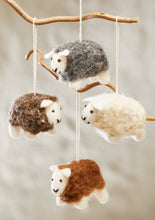 Load image into Gallery viewer, Handmade Felt Natural Wool Fluffy Sheep