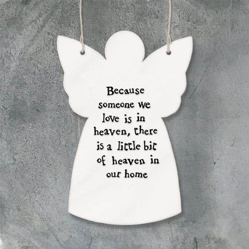 Porcelain Angel - Because someone we love is in heaven…