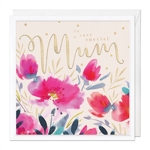 Whistlefish Deluxe Large Happy Birthday Mum Card