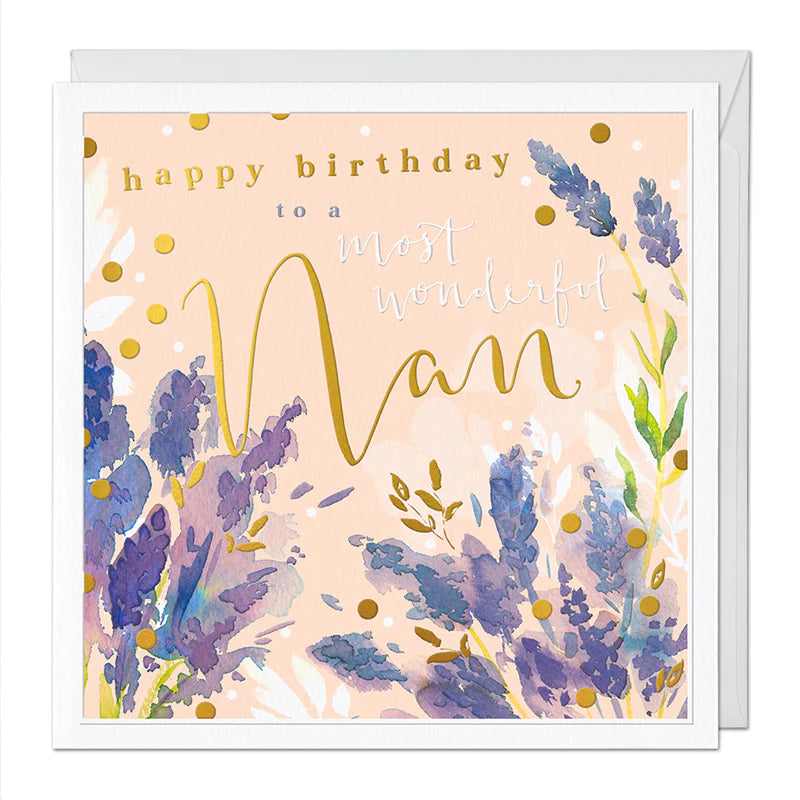 Whistlefish Deluxe Large Most Wonderful Nan Card