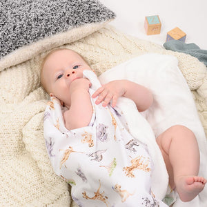 Wrendale Designs Little Savannah Baby Blanket